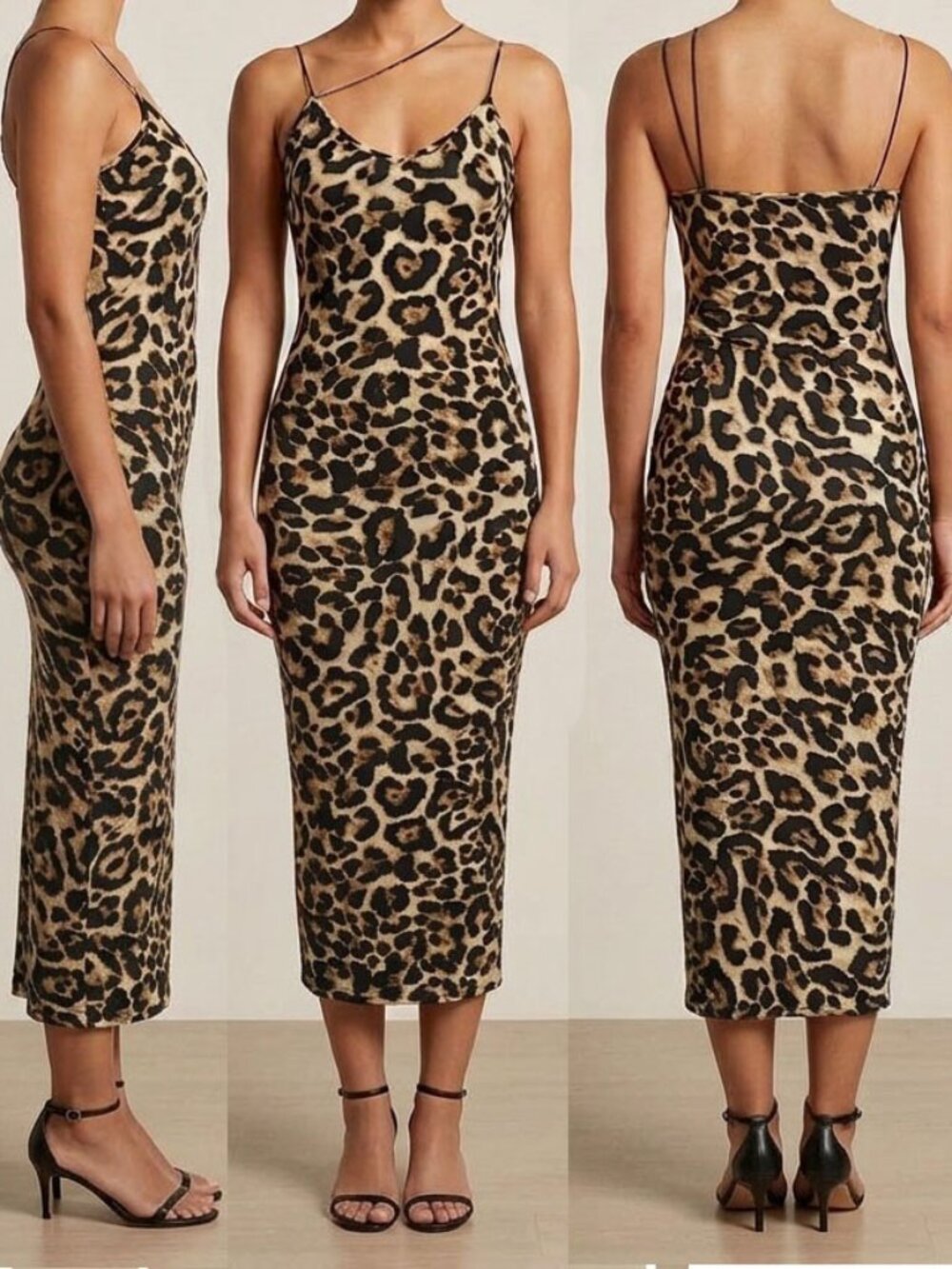 Women's Leopard Sexy Dress